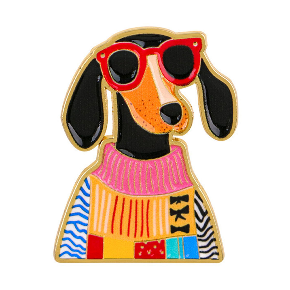 Pet Supplies Store - Enamel Pins Dachshund Dogs Cute Animals