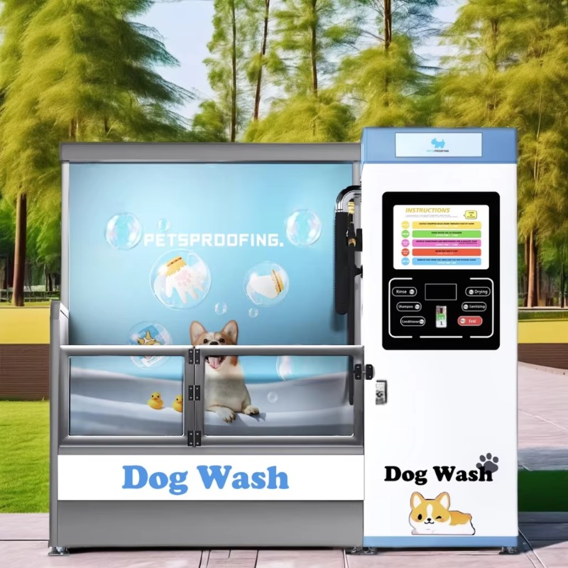 Pet Supplies Wash Station - Novelty Designed New Self Service Automatic