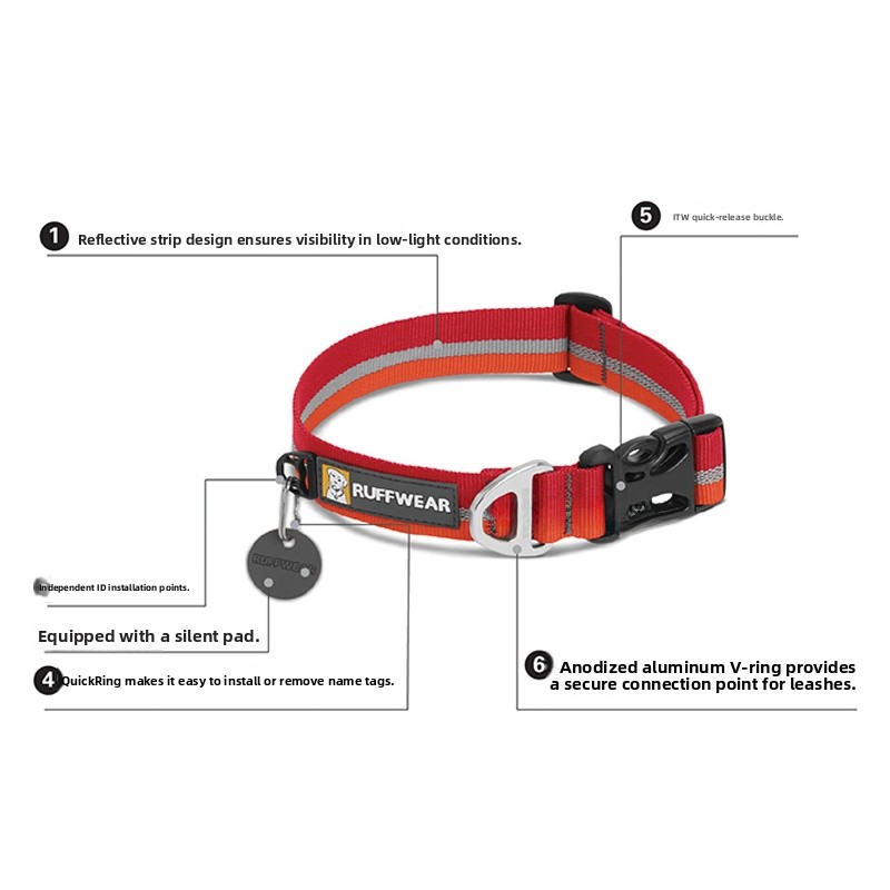 Ruffwear Reflective Dog Collar - Pet Supplies For Less review and price