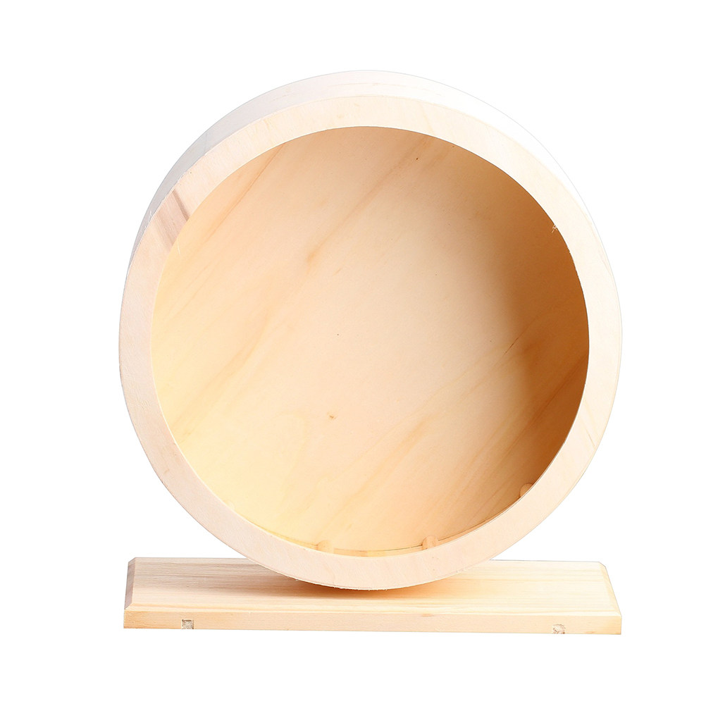 Silent Premium Wooden Exercise - Hamster Cage Wheel review and price