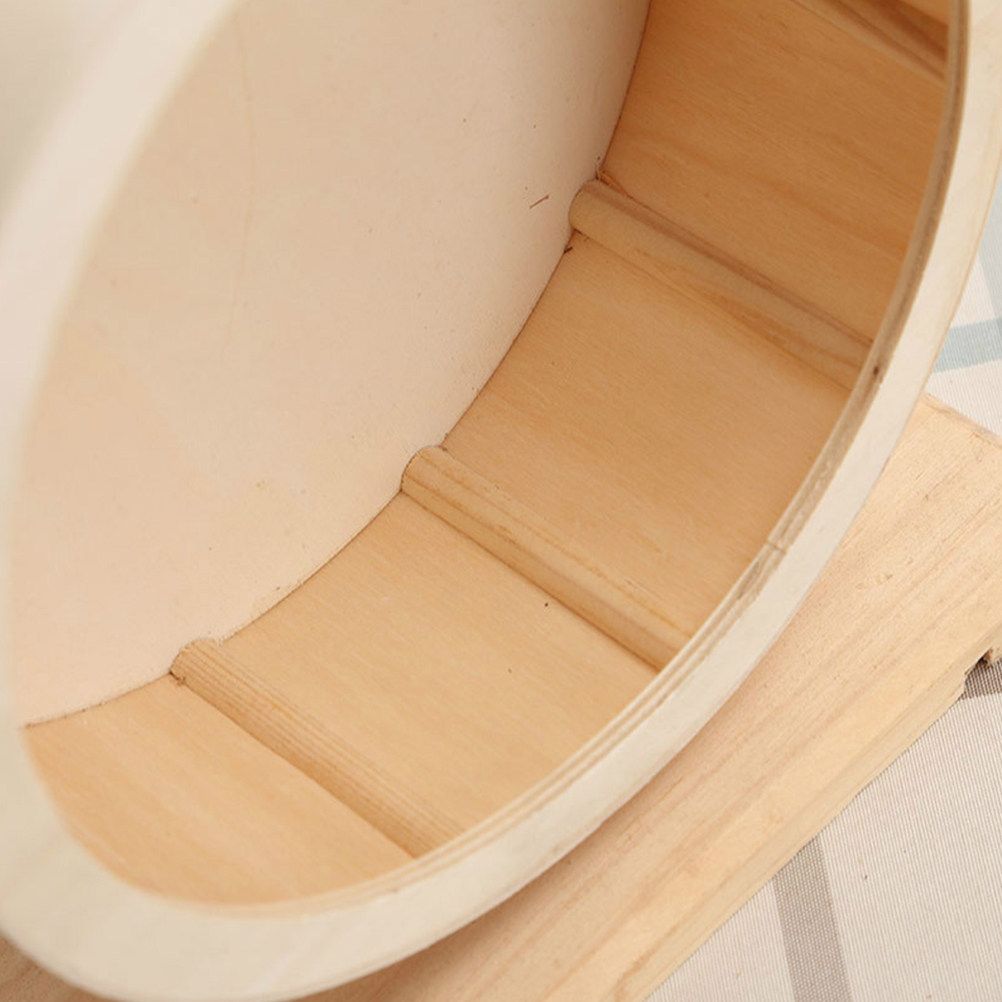 Silent Premium Wooden Exercise - Hamster Cage Wheel review and price