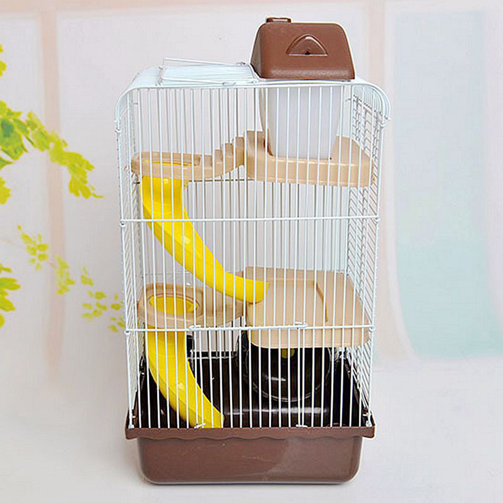 Luxury 3-Tier Slide Design Ham - Hamster Cage Wheel review and price