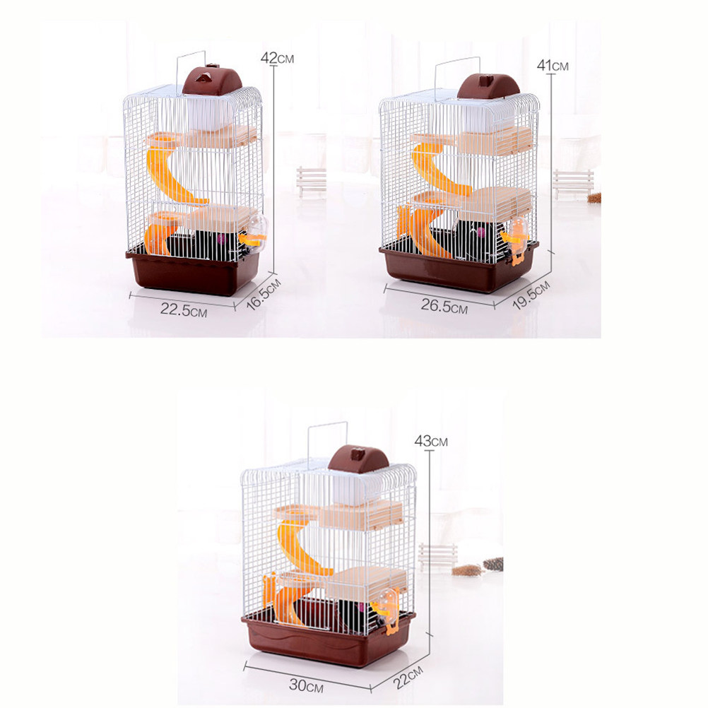 Luxury 3-Tier Slide Design Ham - Hamster Cage Wheel review and price