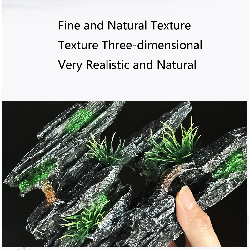 Resin Aquarium Rockery Mountai - Pet Supplies Fish review and price