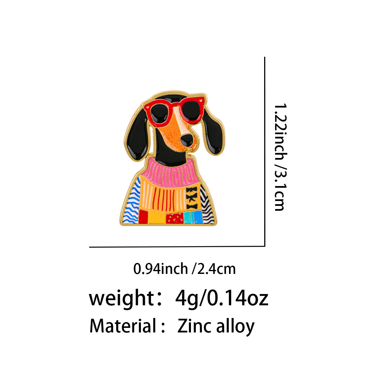 Enamel Pins Dachshund Dogs Cut - Pet Supplies Store review and price