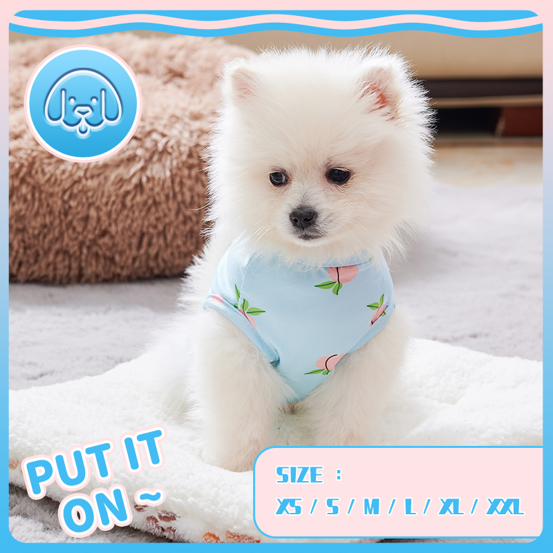 Pink Peach Pattern Vest for Pe - Pet Supplies York review and price