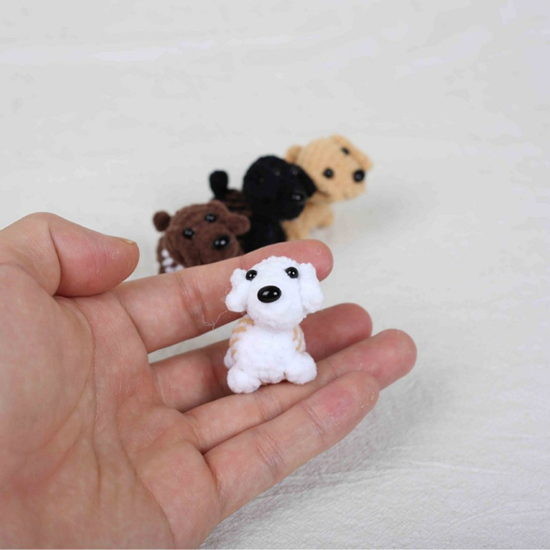 Mini Puppy Series Crochet Keyr - Pet Supplies Store review and price