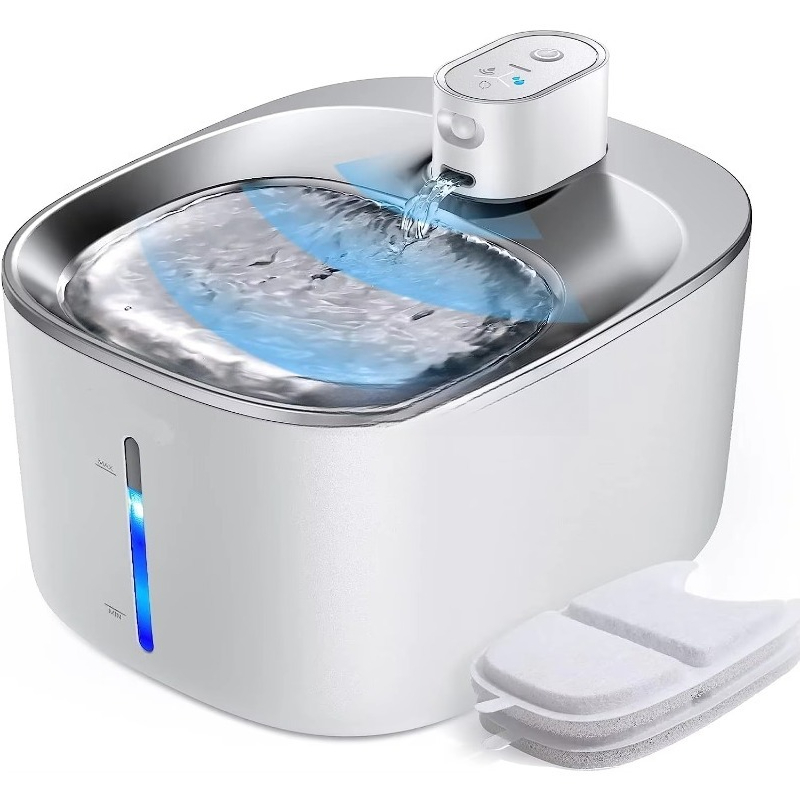 Stainless Steel Pet Water Bowl - Pet Water Fountain review and price