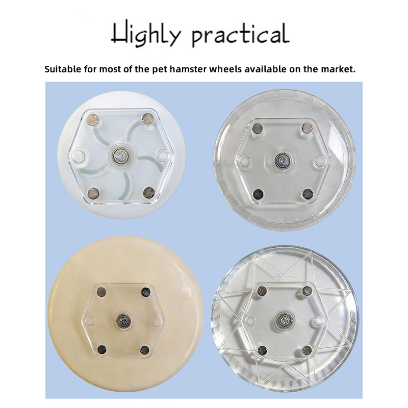 Magnetic running wheel bracket - Hamster Cage Wheel review and price