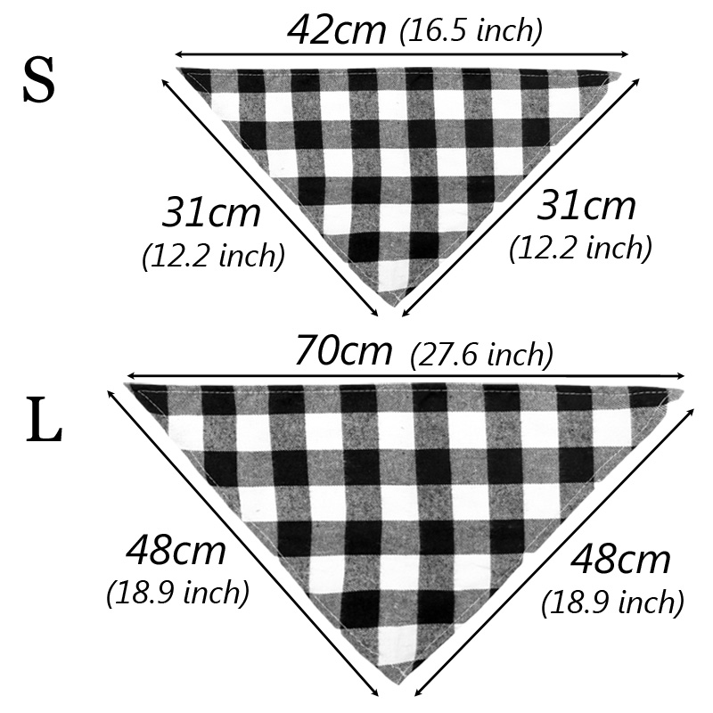 Soft Cotton Pet Dog Bandanas f - Dog Bandana Scarf review and price