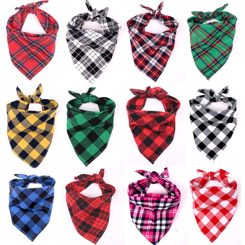 Soft Cotton Pet Dog Bandanas f - Dog Bandana Scarf review and price