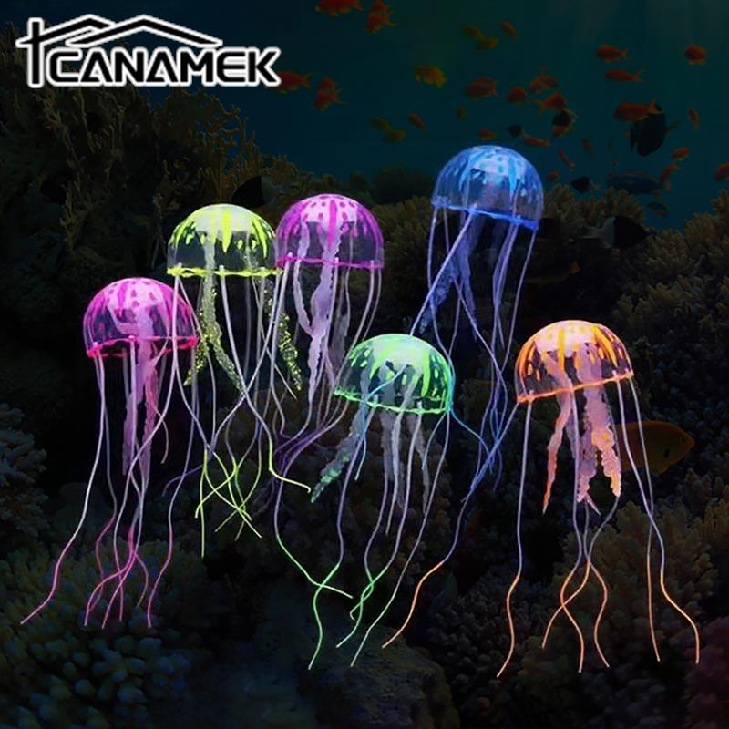 Colorful Artificial Glowing Je - Pet Supplies Fish review and price