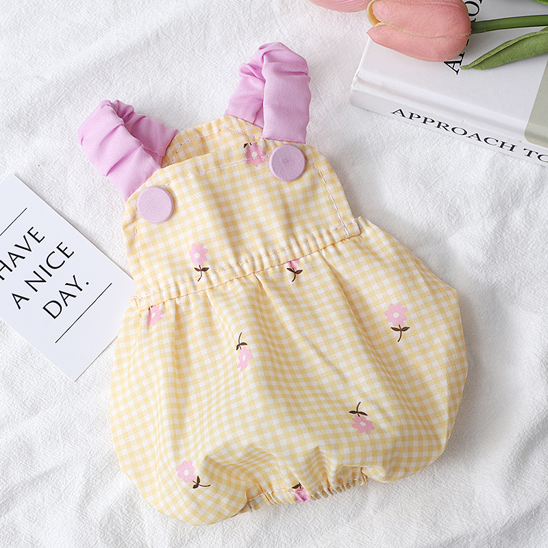 Yellow Flower Pet Dog Dress fo - Pet Supplies York review and price