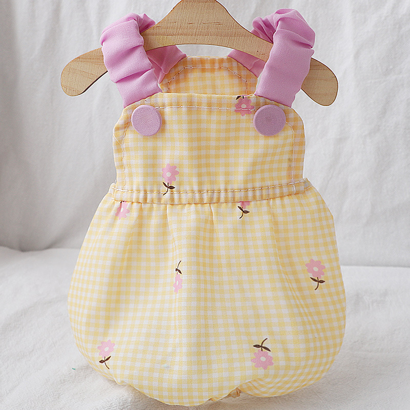 Yellow Flower Pet Dog Dress fo - Pet Supplies York review and price