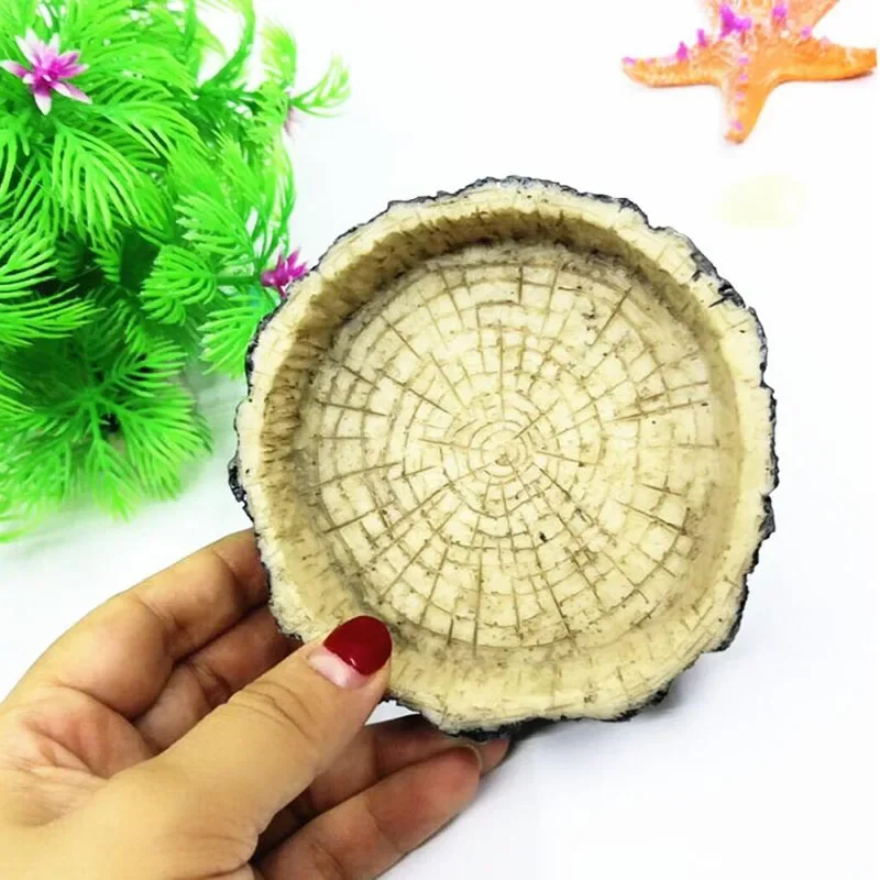 Pet Reptile Feeder Bowl Resin  - Pet Supplies Fish review and price