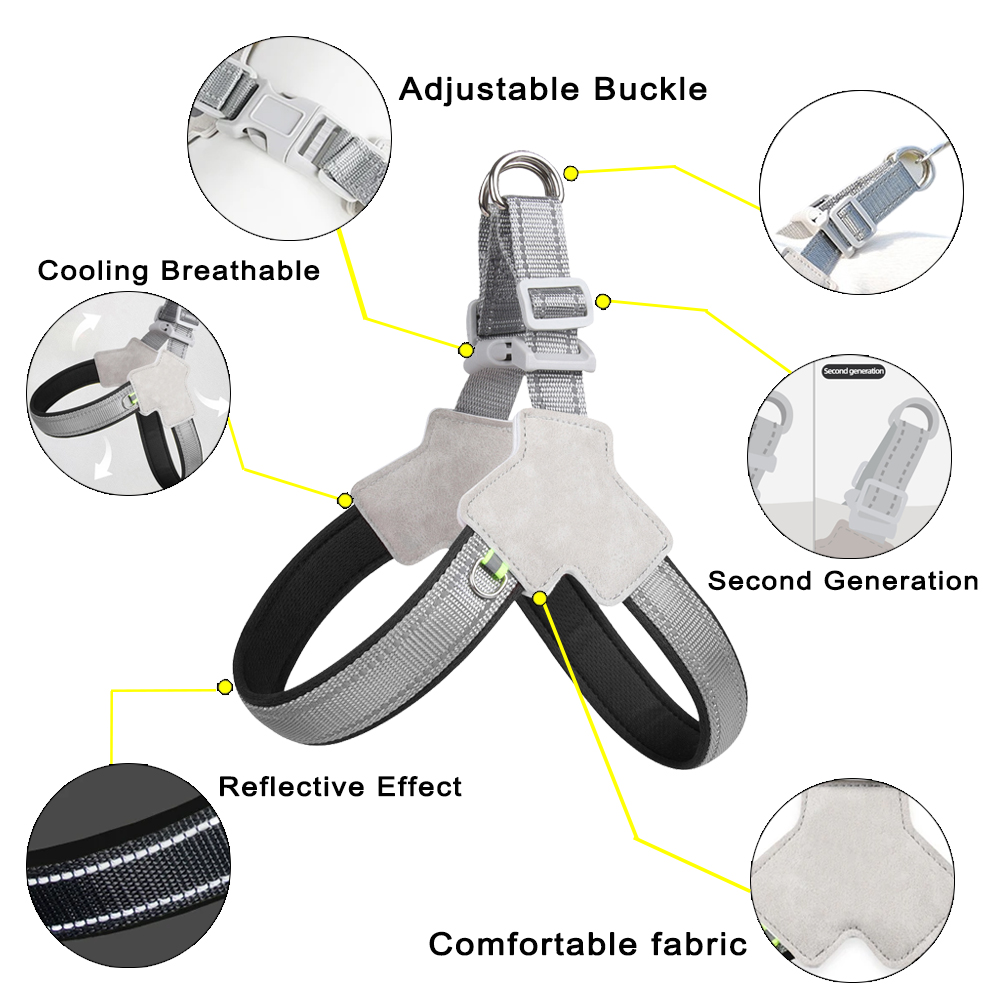 Dog Harness Reflective Adjusta - Pet Supplies York review and price