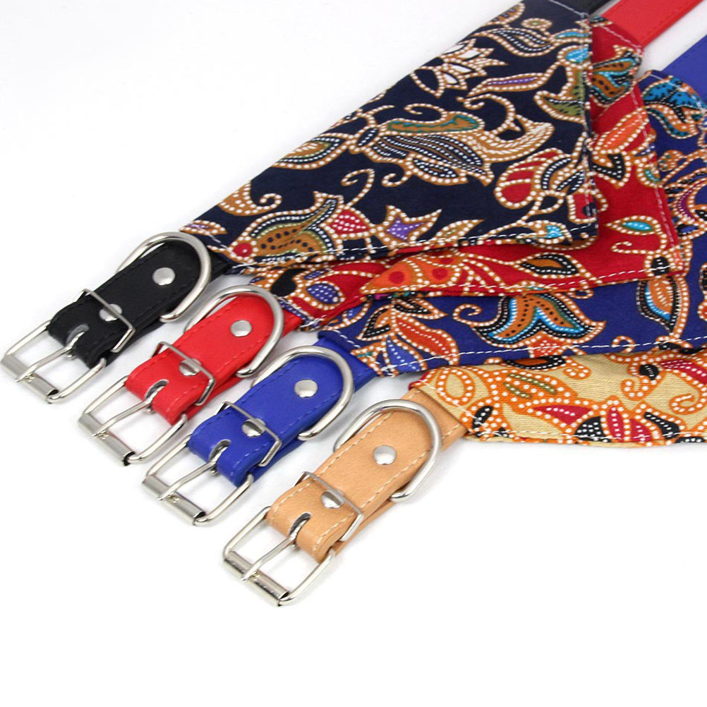 2 Pcs Chic Cat Accessories Tri - Dog Bandana Scarf review and price