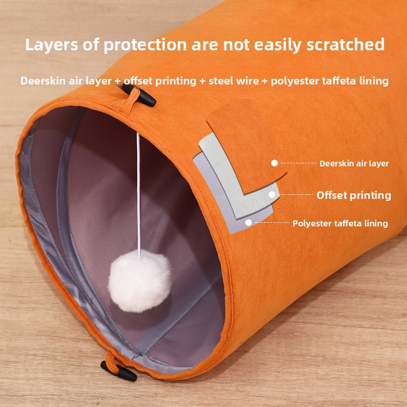 Multi-hole cat tunnel toy,cart - Pet Supplies In Store review and price