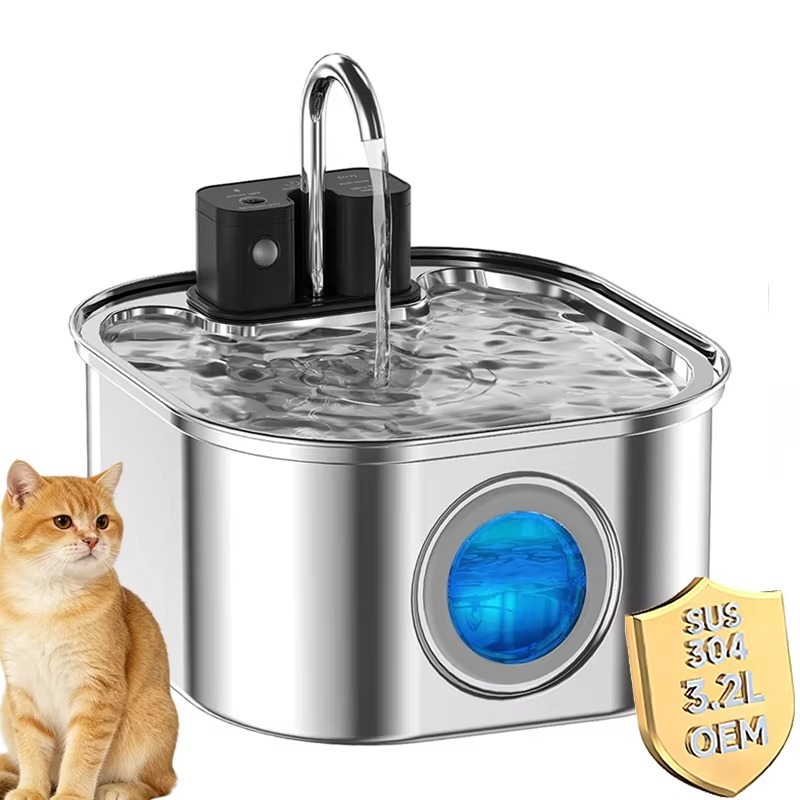 3.2L Wireless Cat Water Founta - Pet Water Fountain review and price